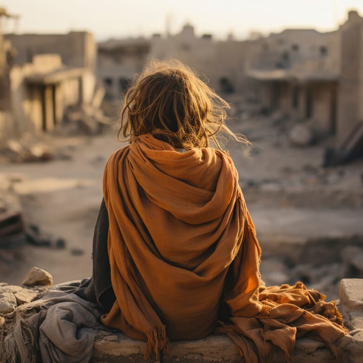 Sostegno della popolazione civile di Gaza